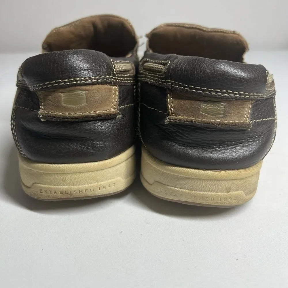 Florsheim GREAT LAKES MOC SUEDE TOE SLIP ON SIZE 9 Slipresistant Outsole